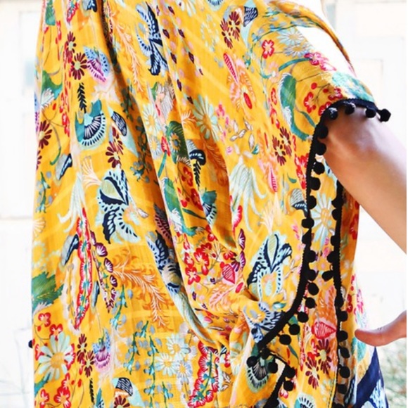 🔥LAST 1🔥Feelin Groovy Two Tone Kimono Duster - Picture 6 of 7